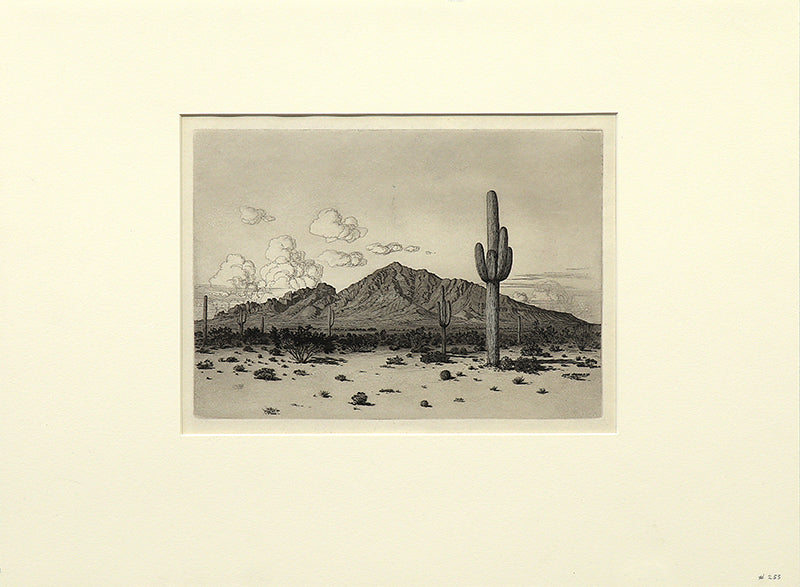 Camelback Mountain, Phoenix (Arizona), Print, circa 1925