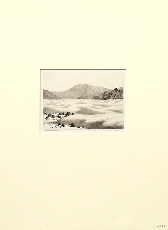 Dunes Near Palm Springs, California, Print, circa 1925