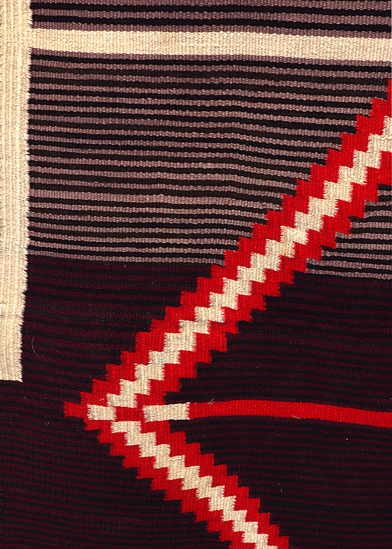 Germantown Moki Blanket, circa 1880