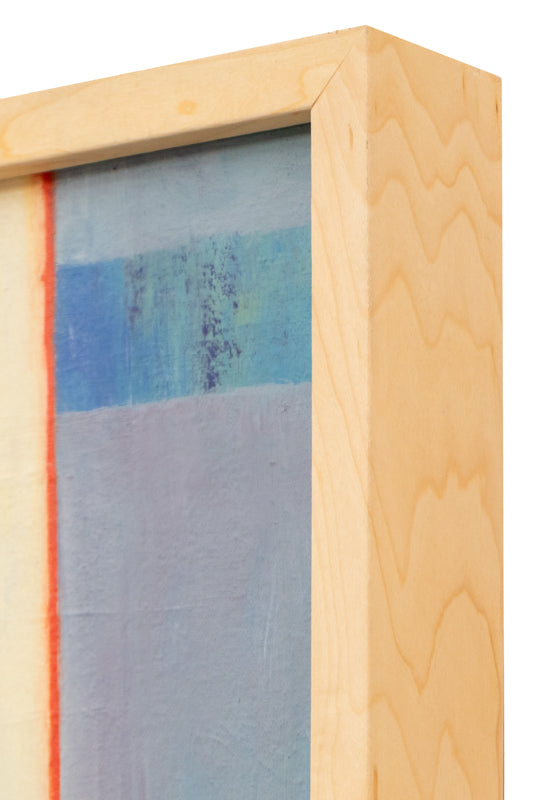 Homage to Diebenkorn (Abstract in Green, Gold, Yellow, and Blue), Painting