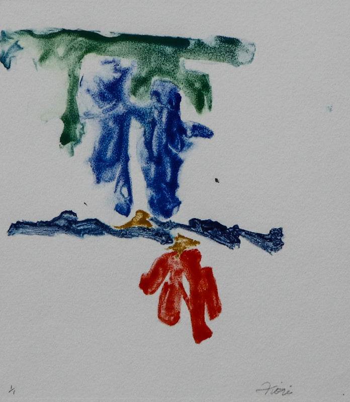 Untitled (Green, Blue, Red, and Ochre), Print