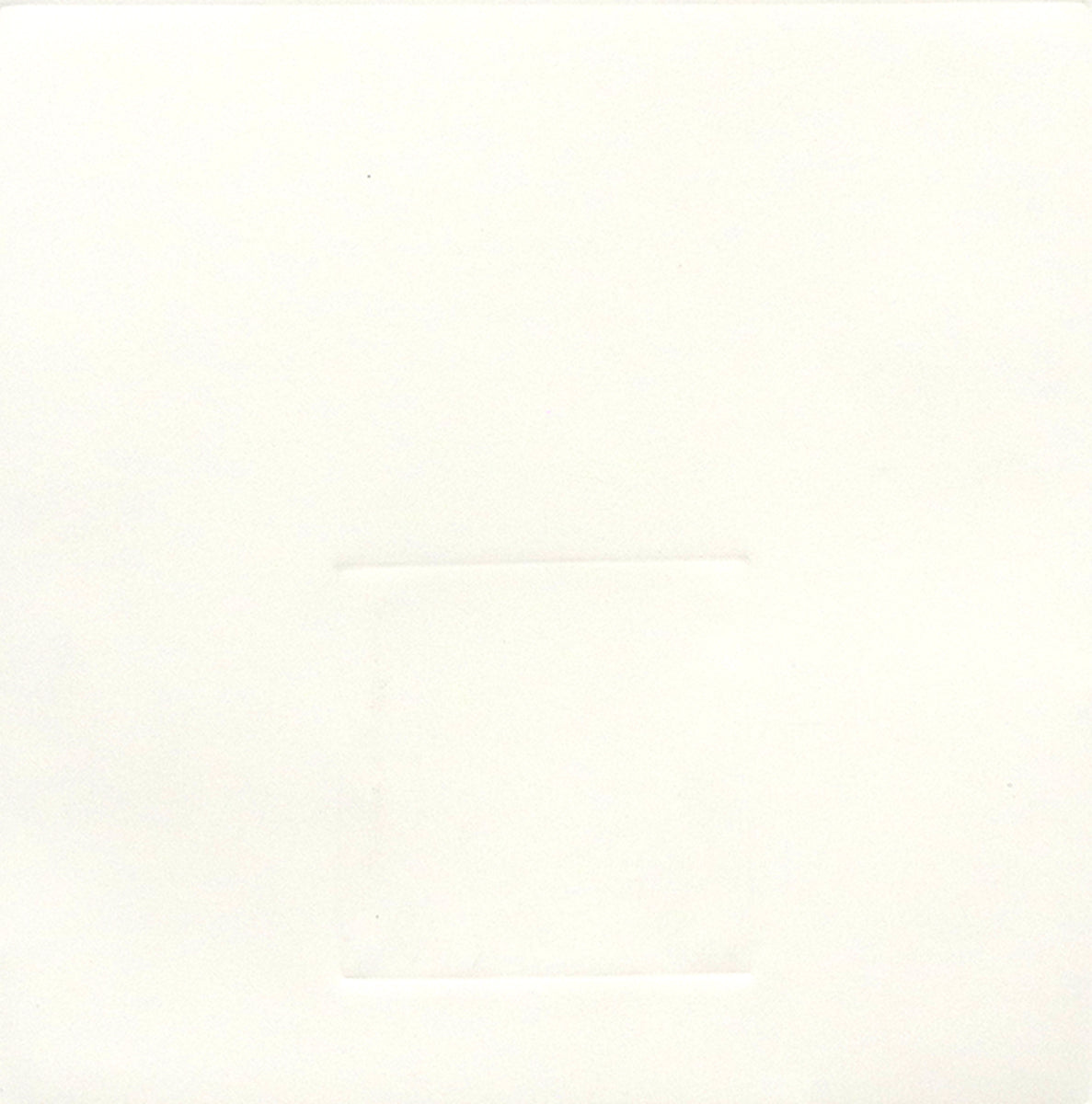 Untitled (Embossed Square within Embossed Square), Print, circa 1990-2000
