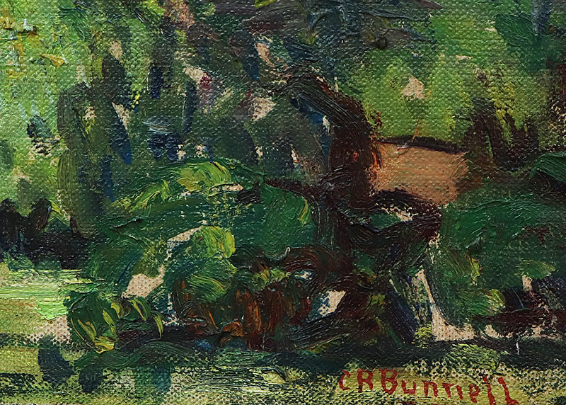 View From The Park (Colorado Landscape), Painting