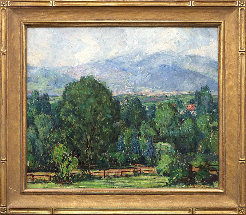 View From The Park (Colorado Landscape), Painting
