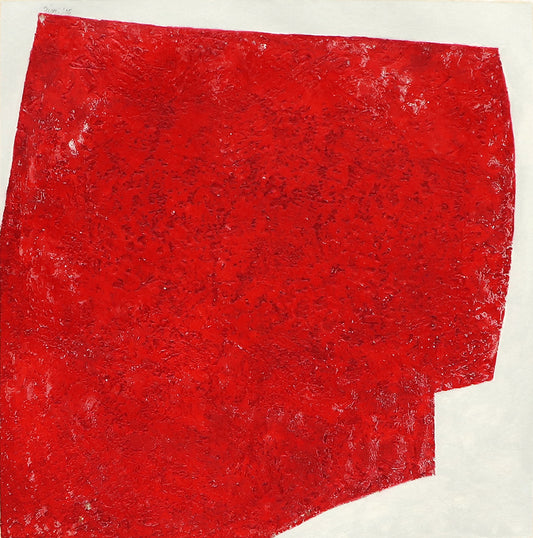 Pyrol #3 (Abstract Composition in Red and Cream), Print, 2005