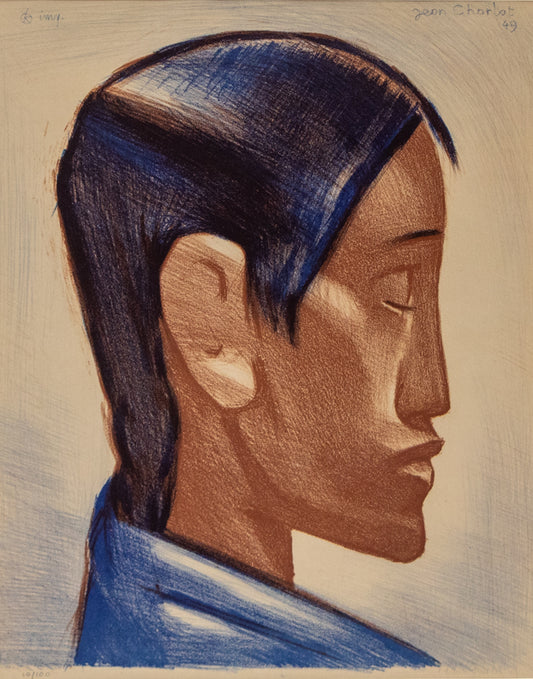 Indian Man, Print, 1949