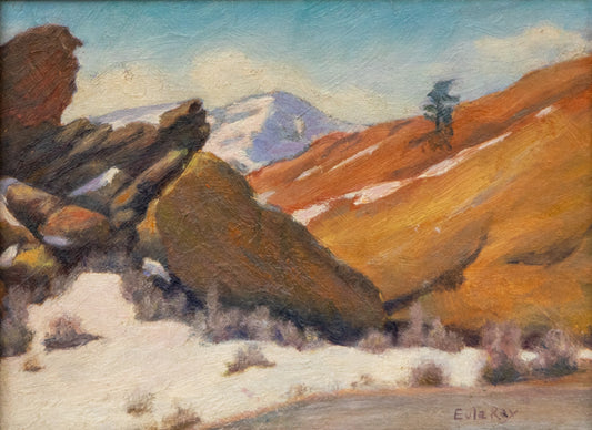 Red Rocks Park (Colorado), Painting, circa 1935