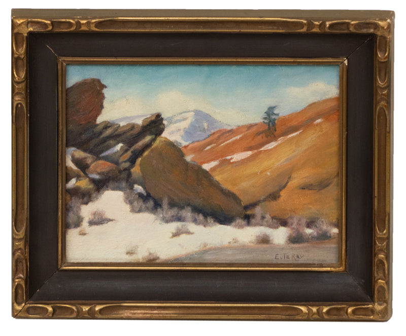 Red Rocks Park (Colorado), Painting, circa 1935