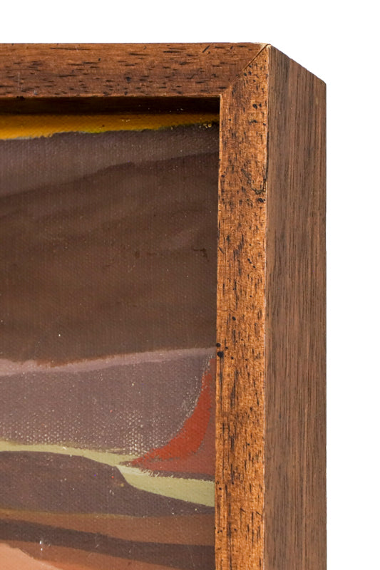 Desert Landscape (Abstracted Composition of a Desert Landscape), Painting, 1960