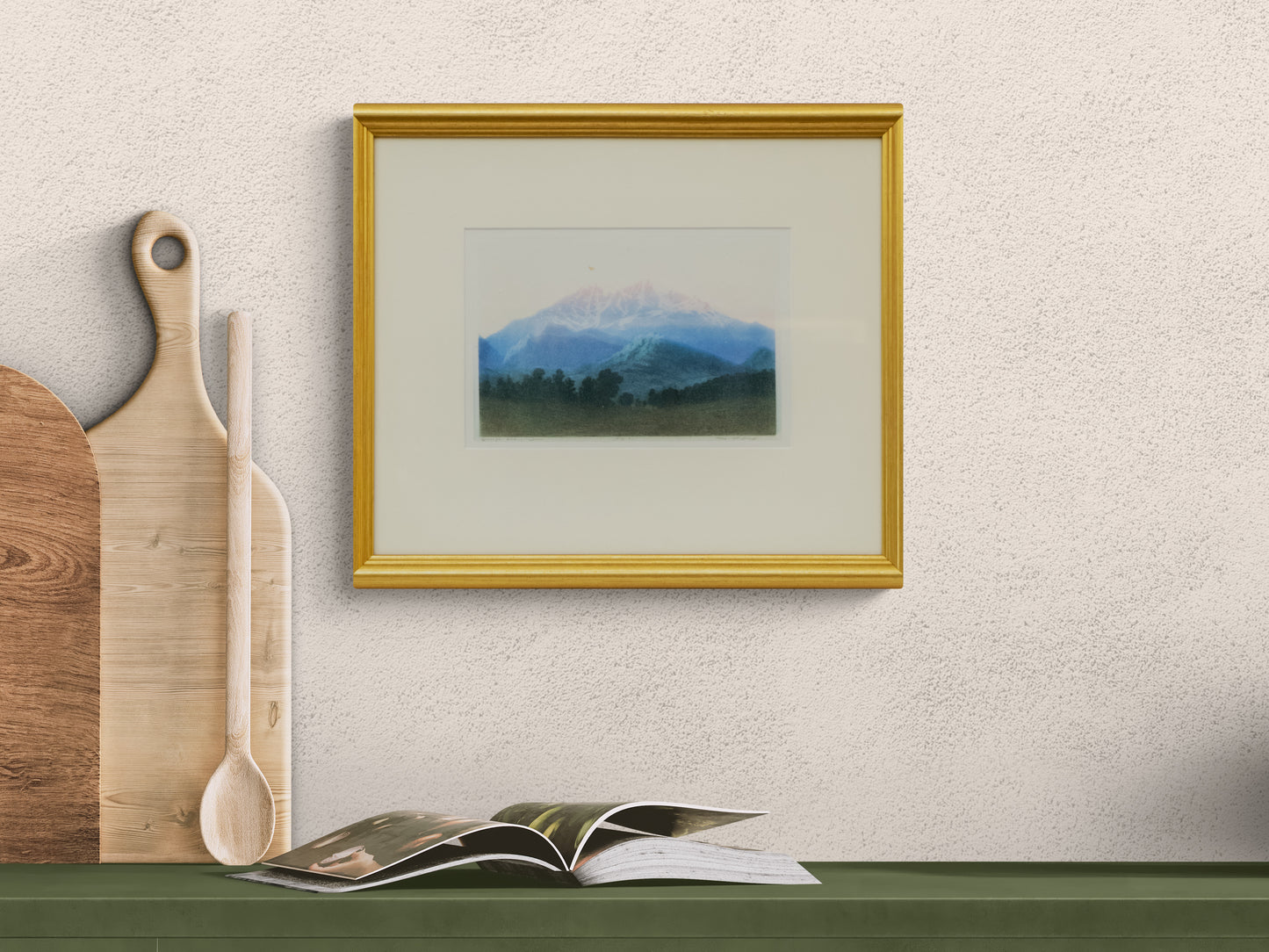 Longs Peak, Estes Park, Colorado, No. 2, Print, circa 1920