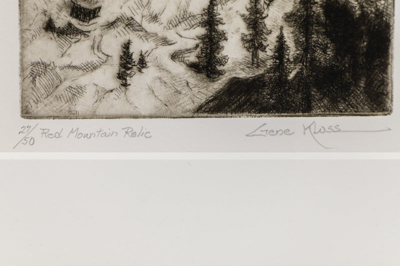 Red Mountain Relic (View of Red Mountain, Colorado), Print