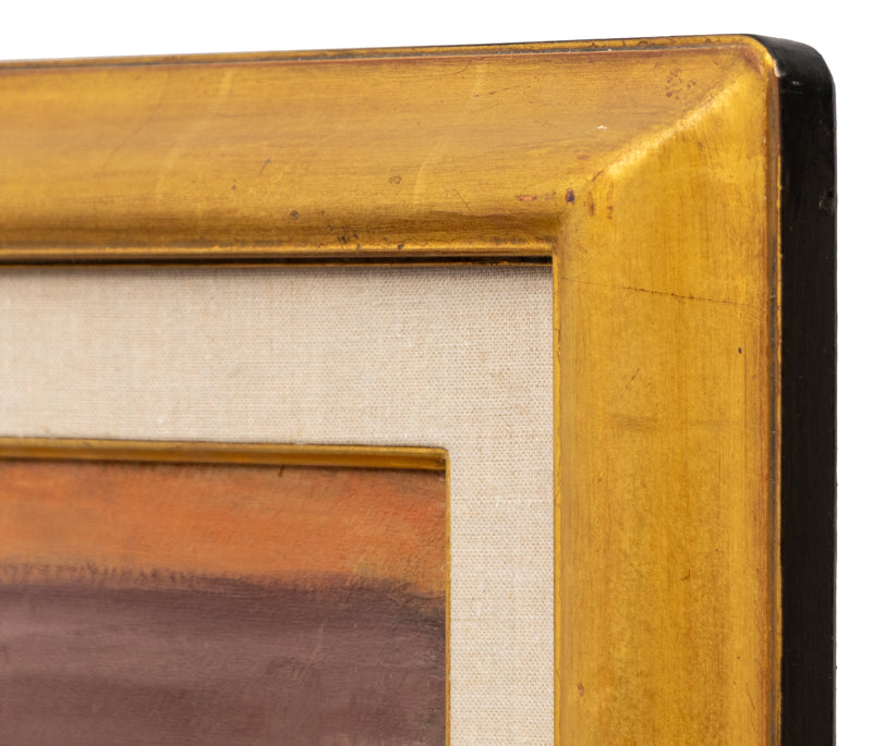 Untitled (Boats by the Pier), Painting