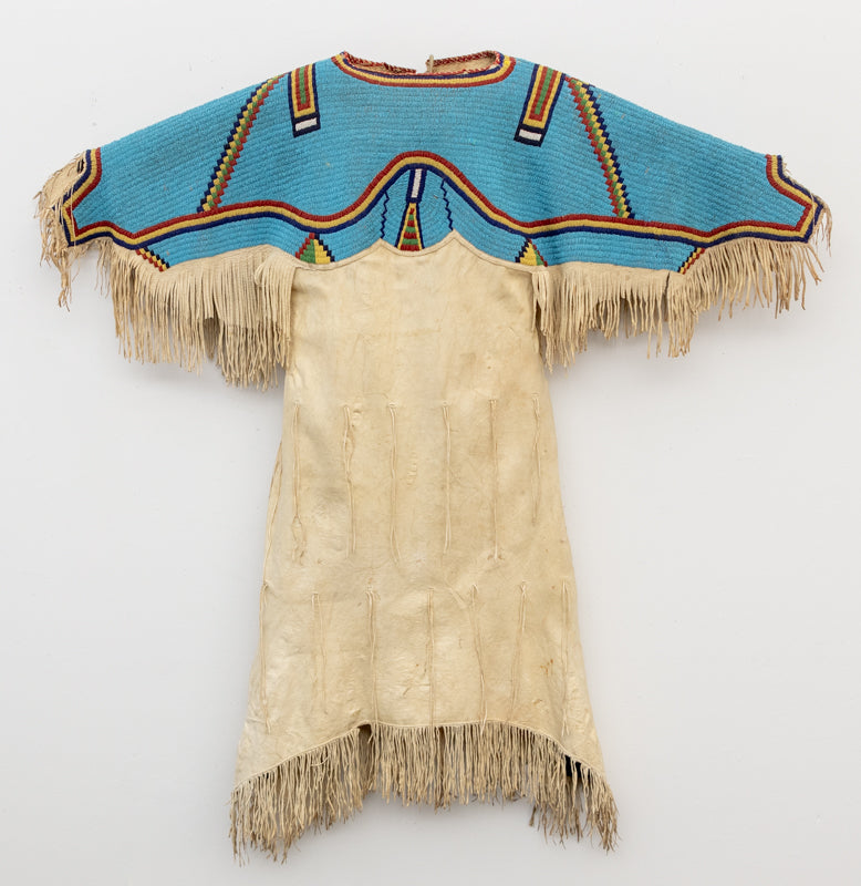 Sioux artwork for sale. Beaded Dress, Sioux, circa 1880, Denver, Colorado, Art Gallery)