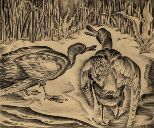 Conversation Piece, Drawing