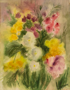 Untitled (Flowers), Painting