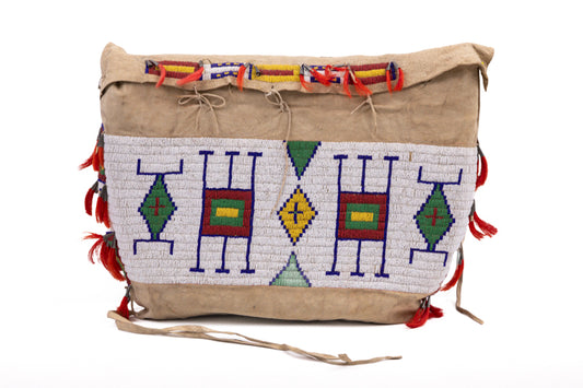 Plains Beaded Possible Bag, circa 1880