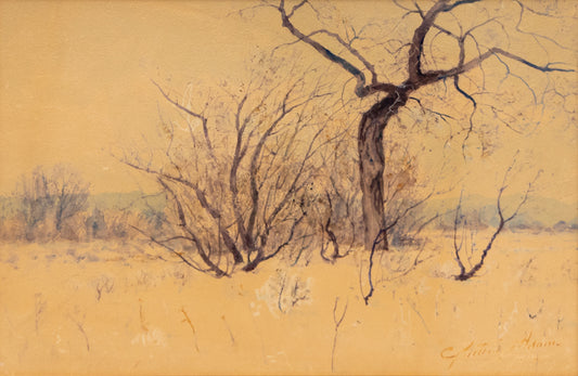 Untitled (Winter Trees), Painting