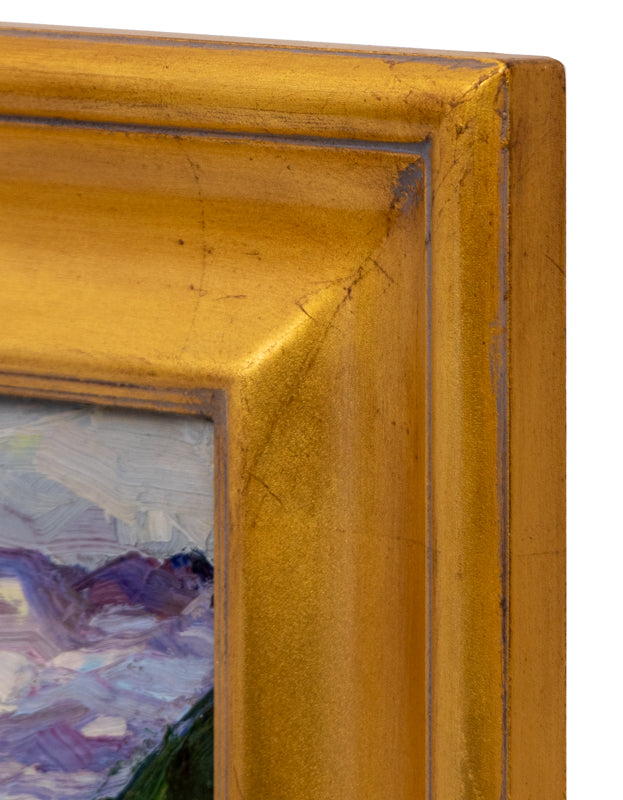 In Glacier Park (Lake in Glacier National Park, Montana), Painting, circa 1920