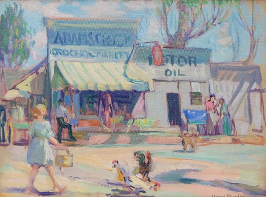 Adams Crossing (Colorado Springs, Colorado), Painting, circa 1930-1940