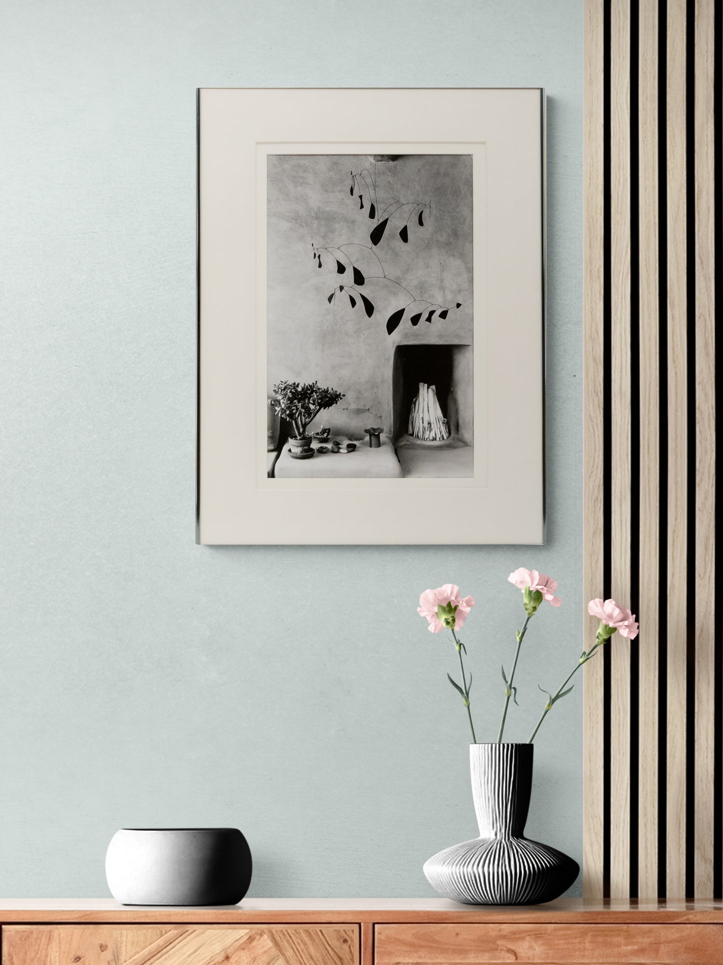 Mobile by Alexander Calder (O'Keeffe Home at Abiquiu), Photograph, 1980