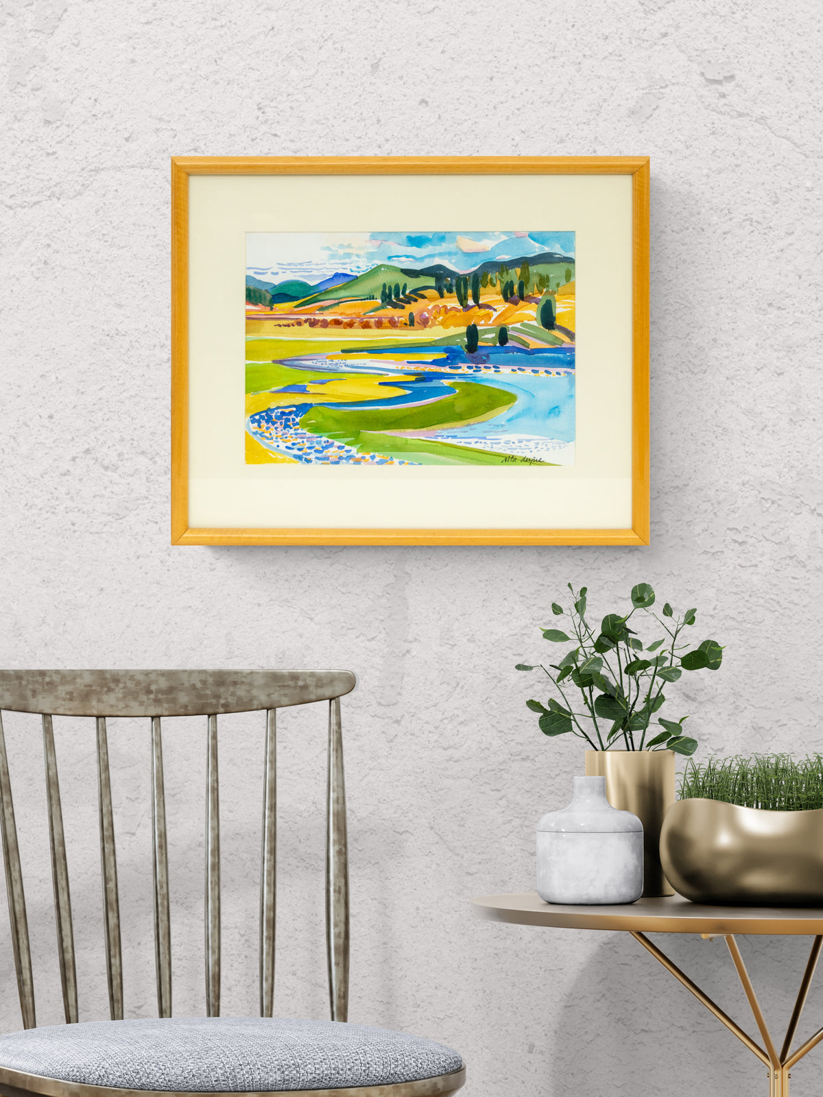 Deer Creek (Colorado), Painting, 1995
