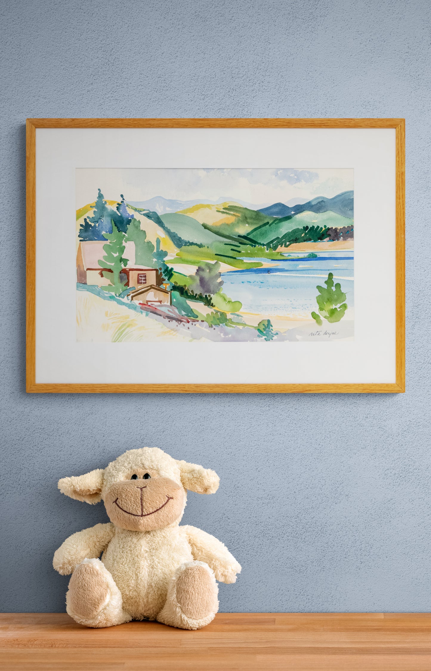 Evergreen Lake (Colorado), Painting