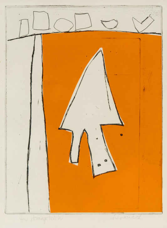 Homage to E.W. (Emerson Woelffer), Print