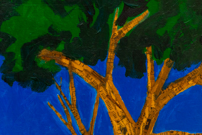 Untitled (Trees), Collage, 1980