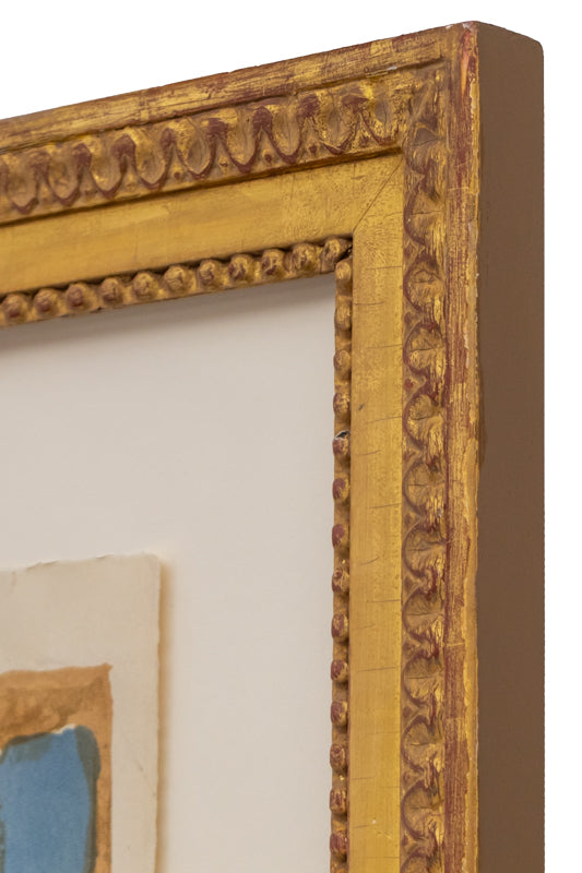 Roi Bleu Et Noir (Blue and Black King), Print, 1957