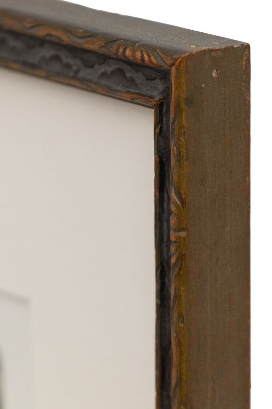 Winter (Snowy Landscape with Church and Aspens), Print, circa 1940