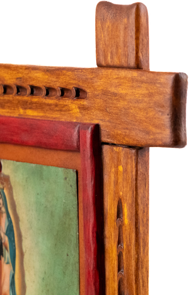 Ex Voto; Holy Tribute for the Healing of a Son, Retablo, circa 1940