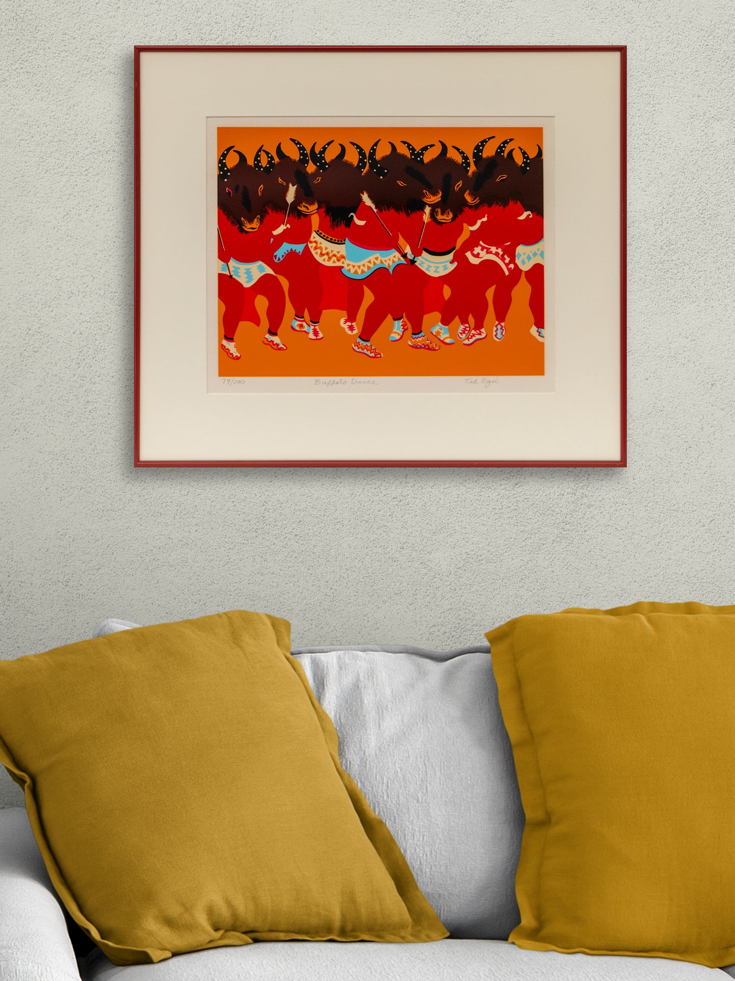 Buffalo Dance 79/100, Print