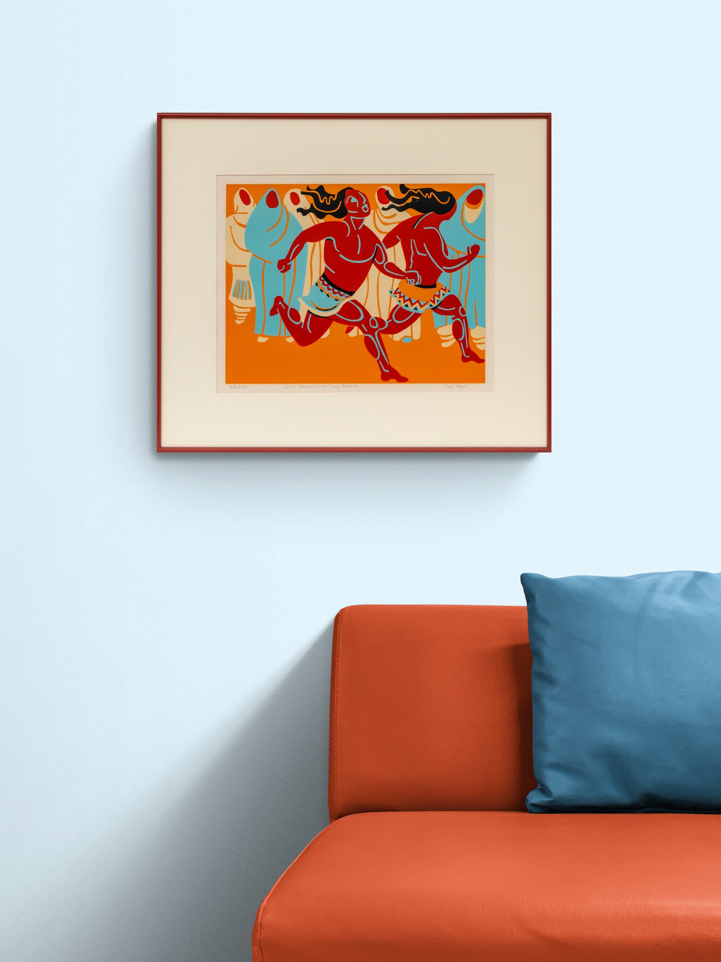 San Geronimo Day Races 62/100, Print