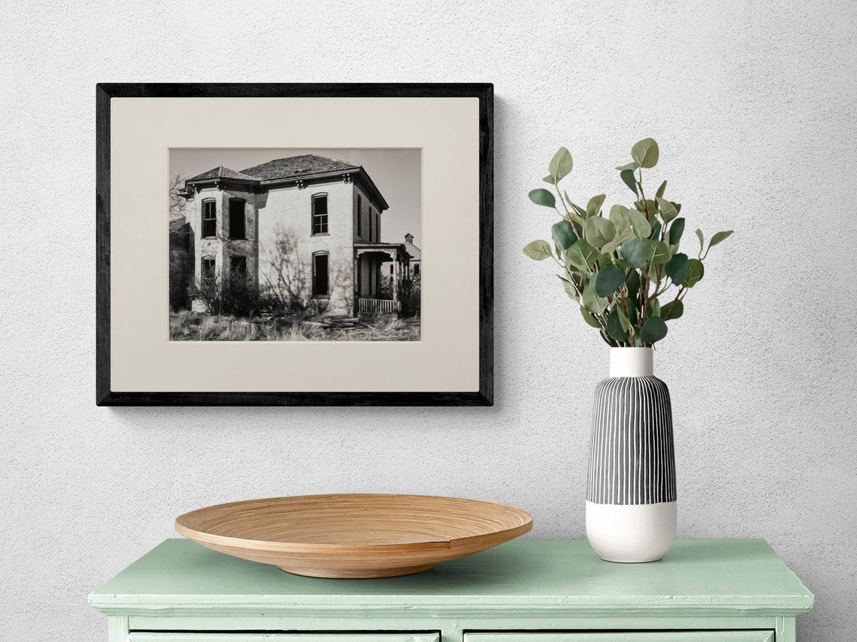 Untitled (Abandoned Victorian House), Photograph
