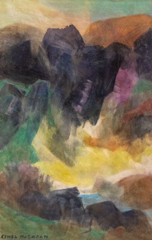 Remembered Valley (Colorado), Painting