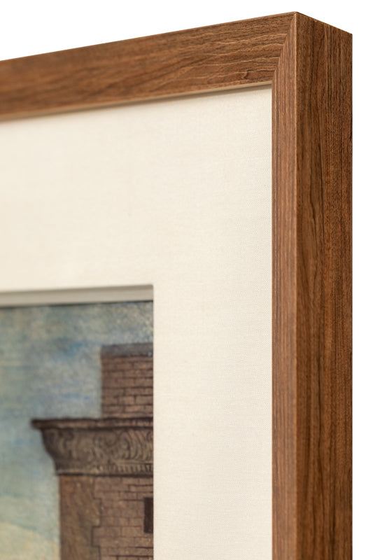 When the Bells Chime (New York City, NY), Painting, dated 1939, Ethel Magafan (1916-1993), Painting, 21 ¼ x 14 ¾ inches, Shipbox: ShipBox-M, Vertical, Medium, Framed, watercolor, paper, dated 1939, 1900-1949, 1930s, 20th CENTURY (1900-1999), Ethel, Magafan, Architecture & Cityscapes, Mid-Century Modern, Broadmoor Art Academy - Colorado Springs Fine Arts Center, Fine Art