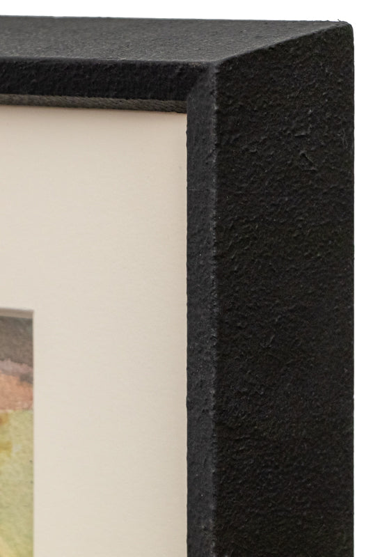 Springtime (Colorado), Painting, circa 1970, Ethel Magafan (1916-1993), Painting, 9 ¾ x 13 ¾ inches, Shipbox: ShipBox-S, Horizontal, Small, Framed, watercolor, paper, circa 1970, 1950-1999, 1960s, 1970s, 1980s, 20th CENTURY (1900-1999), Ethel, Magafan, Abstract, Landscape, Mountains, Women Artists, Broadmoor Art Academy - Colorado Springs Fine Arts Center, Colorado, Fine Art