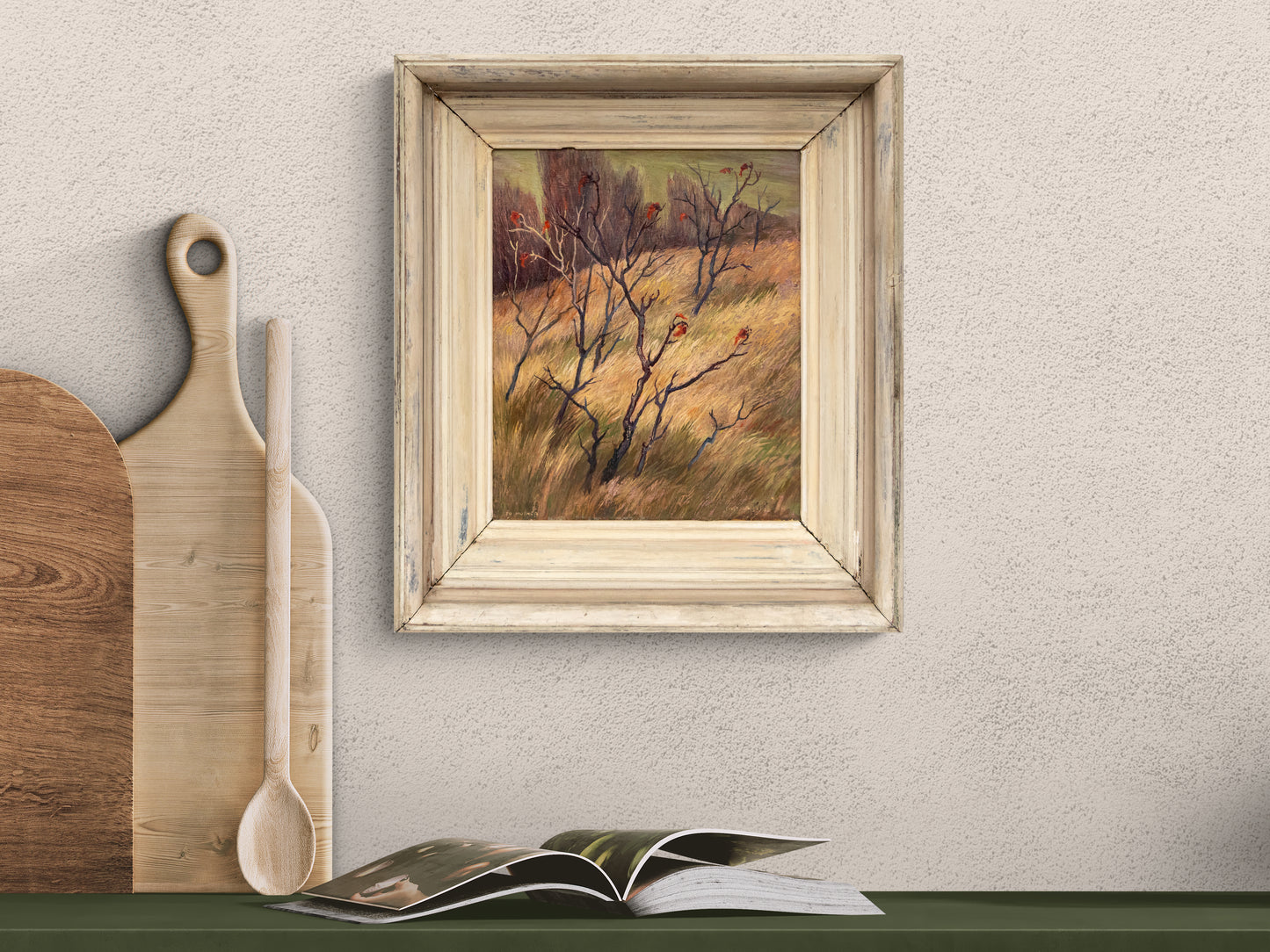 Hillside, Painting, dated 1946