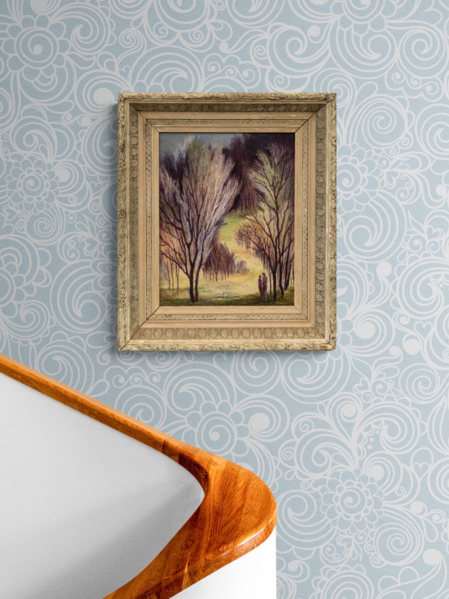 Early Spring, Painting, dated 1944