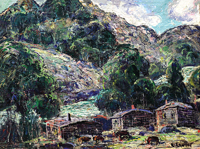 Ernest Lawson (1873-1939) artwork for sale. Little Ranch, Colorado, Painting, circa 1925-1930, Denver, Colorado, Art Gallery)
