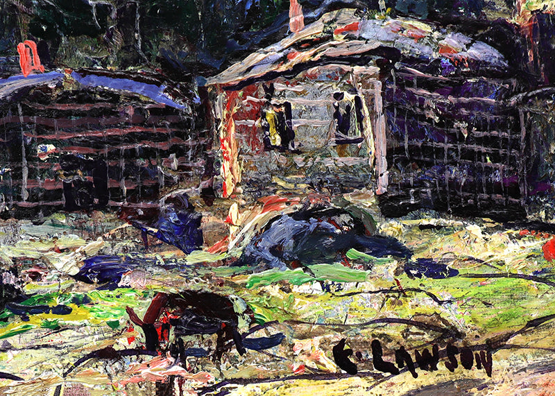 Little Ranch, Colorado, Painting, circa 1925-1930