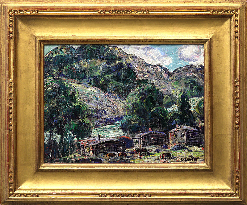 Little Ranch, Colorado, Painting, circa 1925-1930