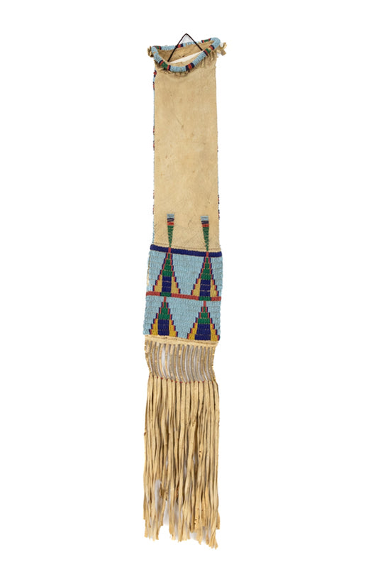 Great Basin Beaded Tobacco Bag, circa 1890