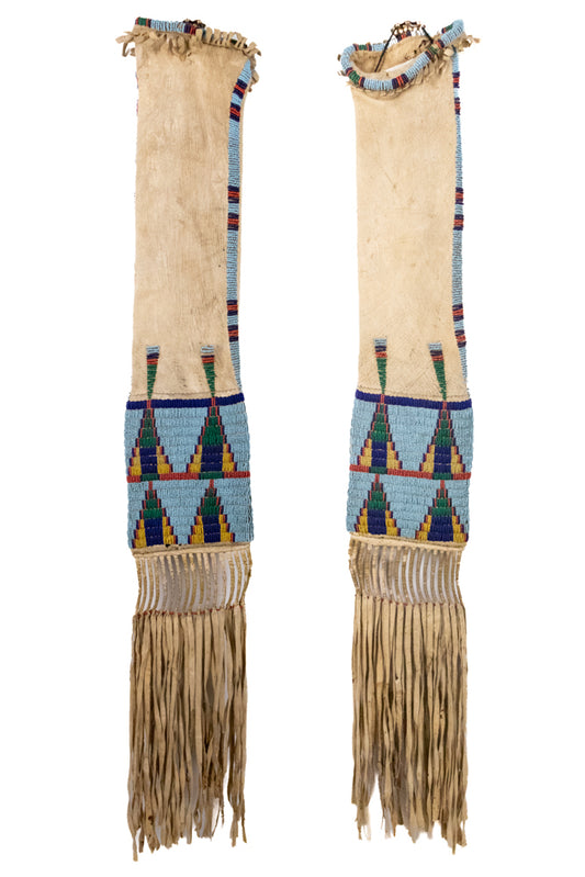 Great Basin Beaded Tobacco Bag, circa 1890