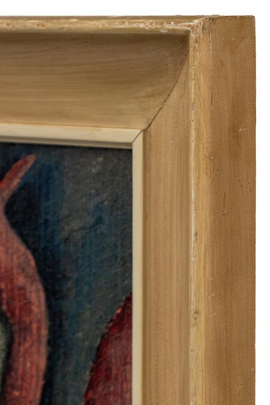 Untitled (Seated Man with Orb), Painting, circa 1940