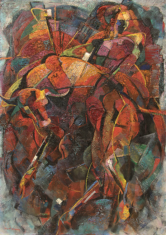 Corrida (The Bullfight), Painting, circa 1955