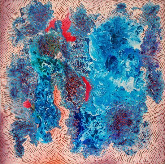 Memory of Recent Space Travel, No. 3 (Open Mysteries Series), Painting, dated 1973