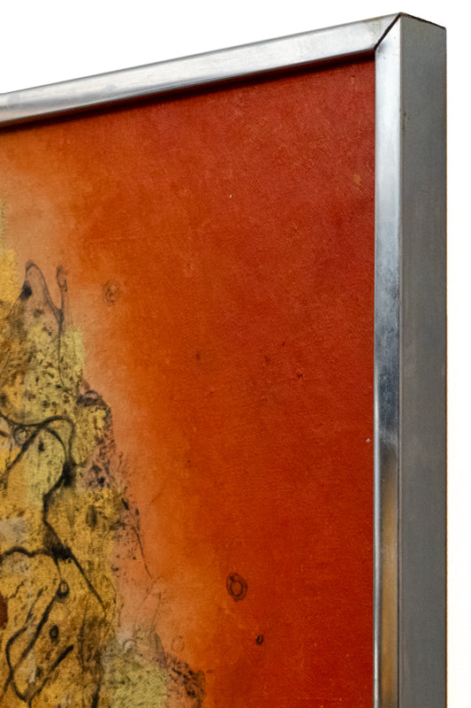 Untitled (Pure Abstractions series 1961 No. 19), Painting, dated 1961