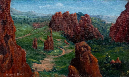 Garden of the Gods, Painting