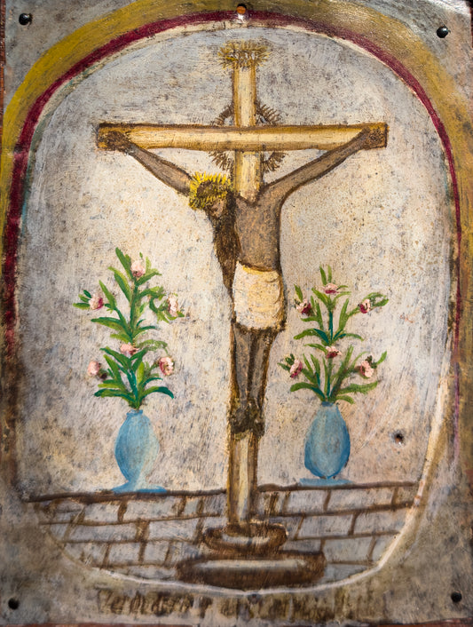 Retablo (Crucifix), Retablo